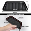 Reusable kitchen Fridge Accessories refrigerator Anti splash & overflow drainage mat silicone refrigerator drip catcher tray 3