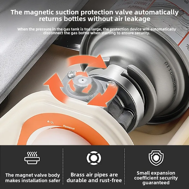 Outdoor Ultra-Thin Gas Cartridge Stove,Outdoor Gas Tank,Portable Ultra Light Gas Stove