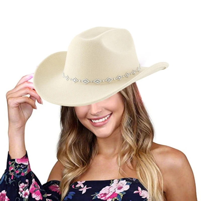 Wool Denims Hat Adjustable Size for Casual and Outdoor Adventures