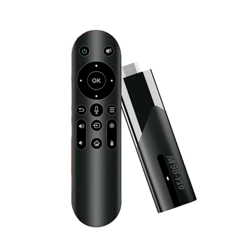 

M98 Y10 Smart TV Stick Android 13 BT 5.0 ATV Allwinner H618 2.4G 5G Dual Wifi HDR10 6K Media Player TV Box Black