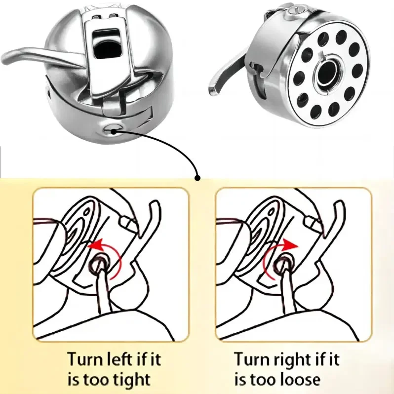 Stainless Steel Reverse Bobbin Case