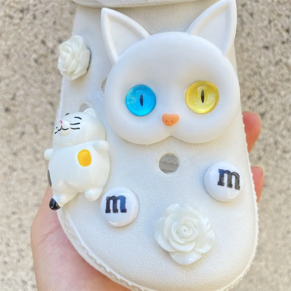30 Breloques Chat Pour Chaussures - Décorations Kawaii - Pour Sabots, Sandales, Bracelets - Cadeau Mignon