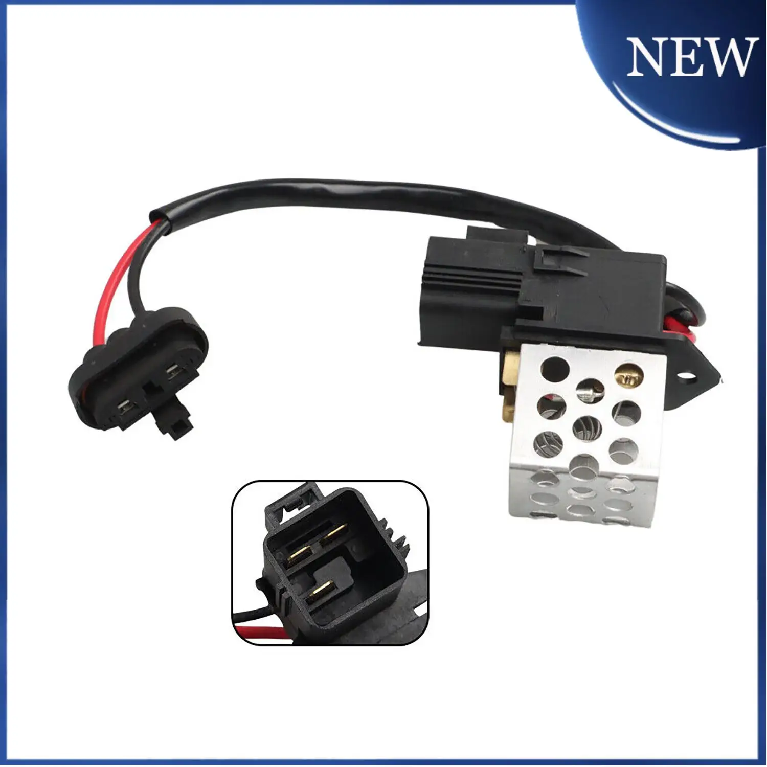 Engine Cooling Fan Resistor Compatible With Ford Mustang 2005-2010 - Replaces 7R3Z8L603A 7R3Z-8L603-A