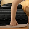 1 Simple modern Geometry printed matte Fitted Sheet, bedroom printed bed cover, bedding (excluding pillowcases) 4