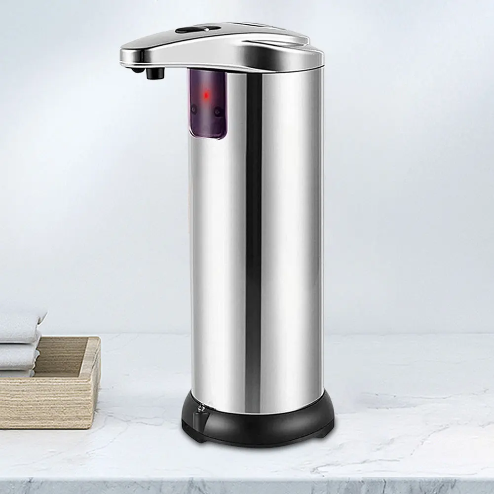 Automatic Soap Dispenser Touchless Dish Soap Dispenser Stainless Steel Hands Free Auto Soap Dispenser for Bathroom Kitchen 4
