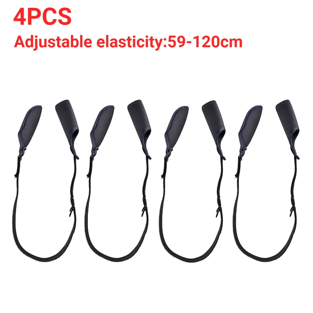 Sangles De Canne à Pêche - PWSHYMI - 5pcs - Extensibles - Légères - Antidérapantes - Sport