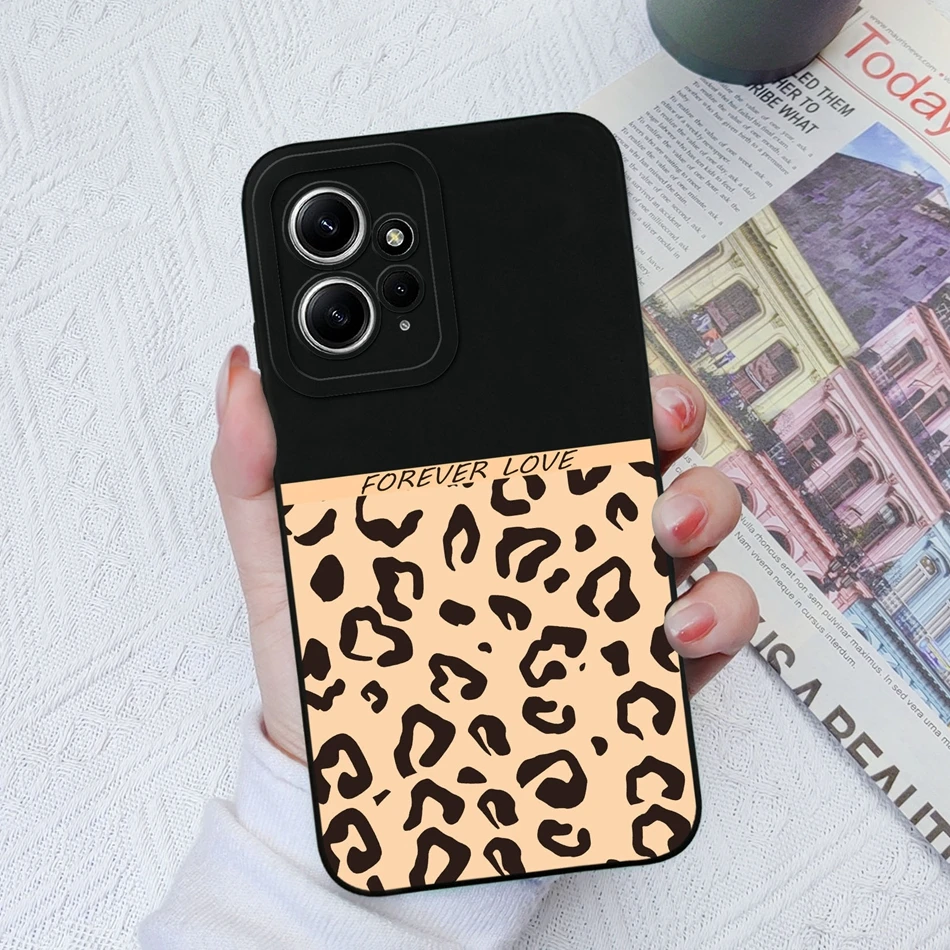 thumbnail image 1 of Funda para Xiaomi Redmi Note 12, 12 S, 4G, 5G, silicona líquida, suave, cuadrada, bonita, antigolpes, funda trasera de teléfono para Redmi Note 12 S, 1 of 5
