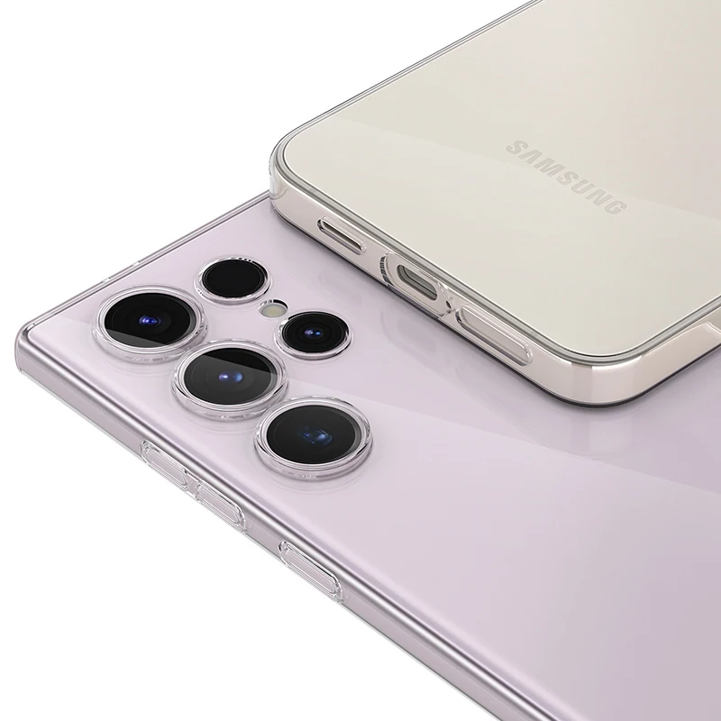 Ultra-Thin Transparent Crystal Silicone Cover - Soft TPU Case