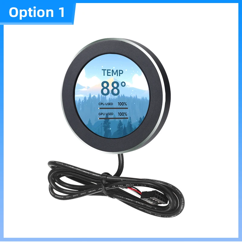 écran usb pour refroidisseur écran moniteur compatible no