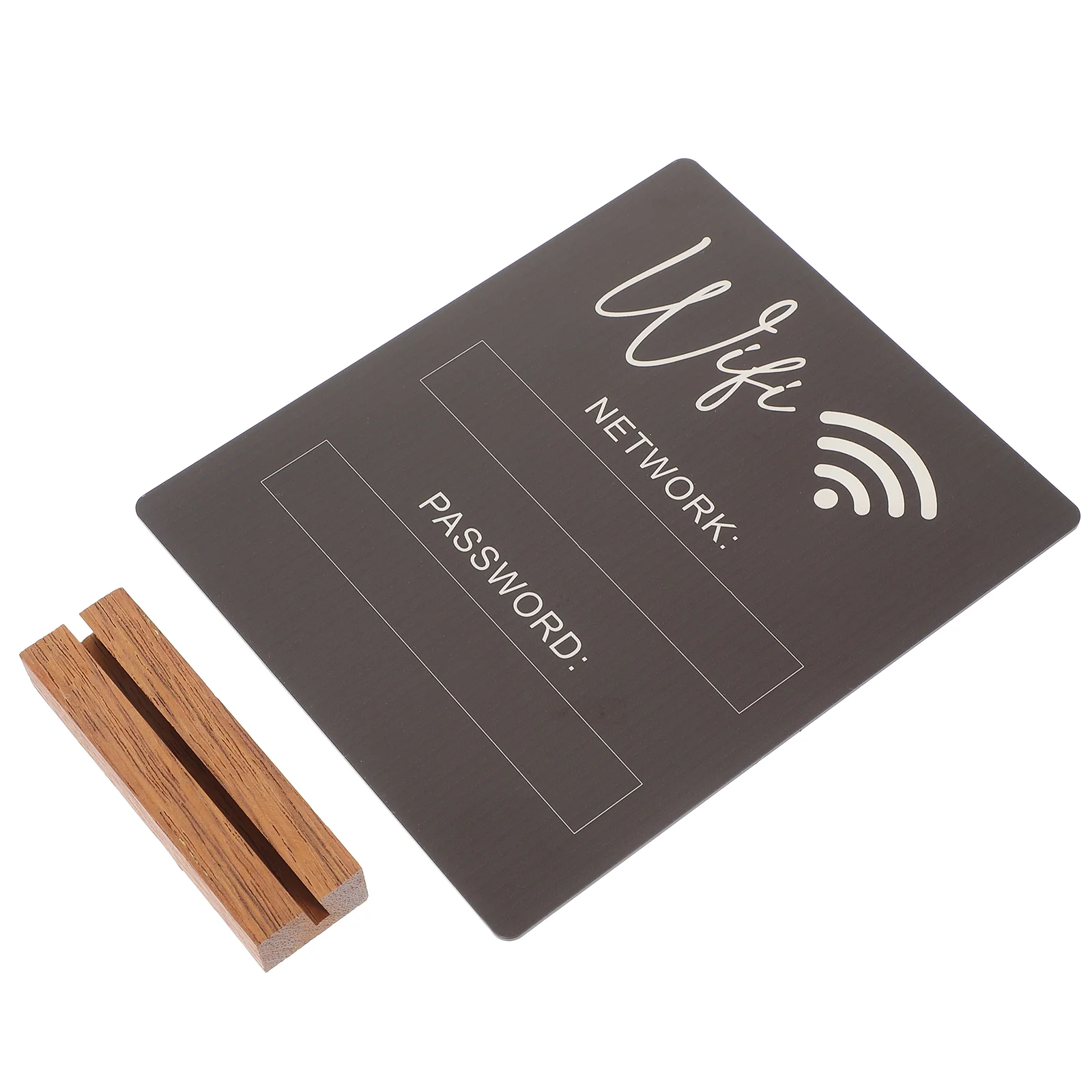 

Wifi Account Password Sign Account and Table Decor Reminder Hotel Wireless Network Acrylic for Guests