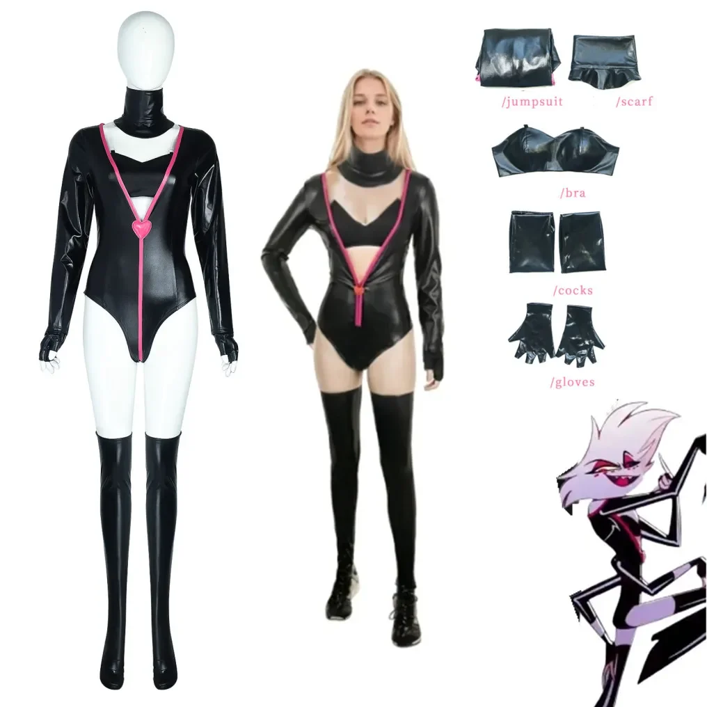 

Anime Angel Cosplay Dust Costume Sexy Bodysuits Fancy Outfit Girl Halloween Birthday Party Uniform Suit for Women