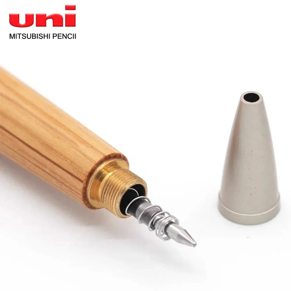 Japan UNI Ballpoint Pen SS-1015/1025 Oak Stick Medium Oil Pen PURE MALT 0.7mm Back To School Office Accessories
