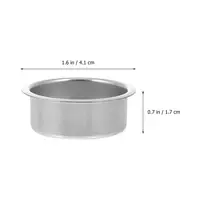 4pcs Holder Iron Cups Aromatherapy Making Cup Metal Tins Wedding Centerpieces Container Tealight Base 41x41x17MM 4