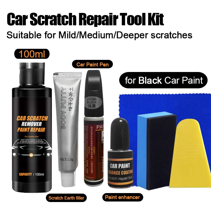 Car Scratch Remover Paint Care Tools Auto Swirl Remover Scratches Repair Polishing Auto Body Grinding Compound Anti Scratch Wax car scratch remover