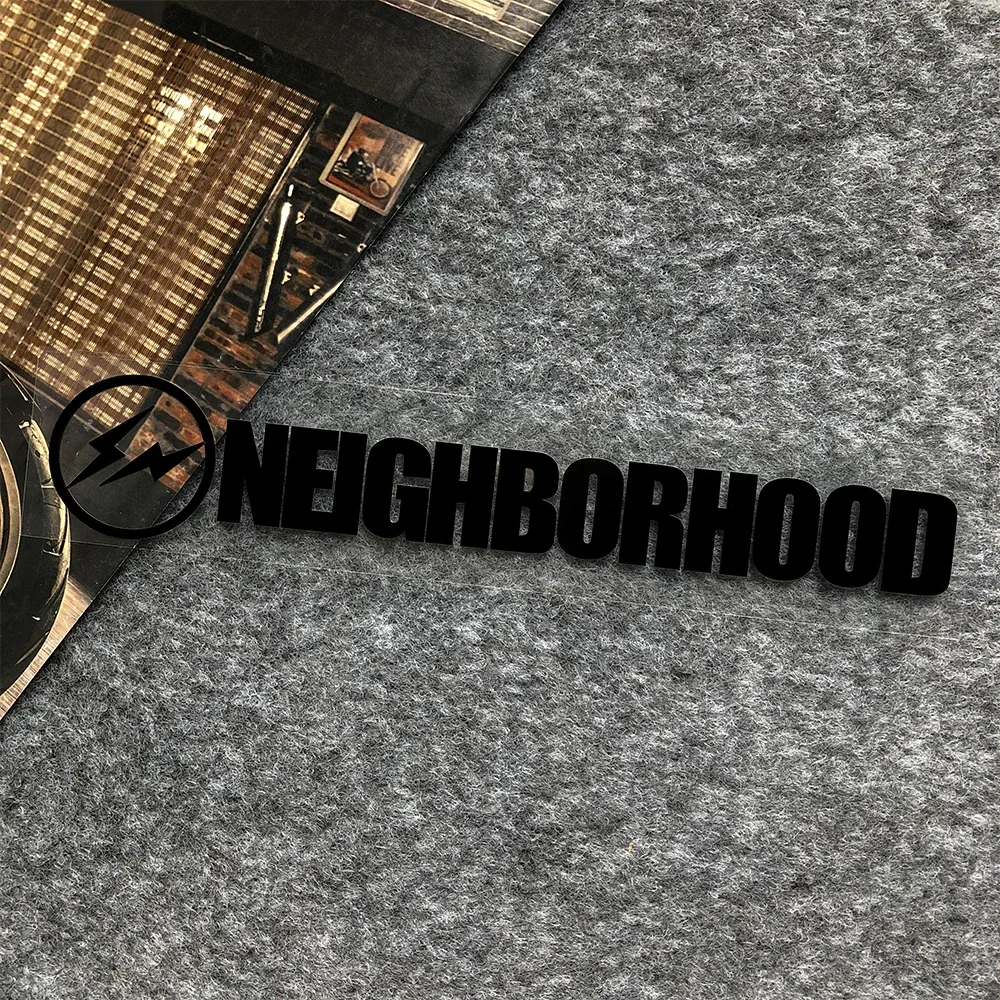 Reflective Lightning Neighborhood Sticker Decals for Vehicles and Motorcycles