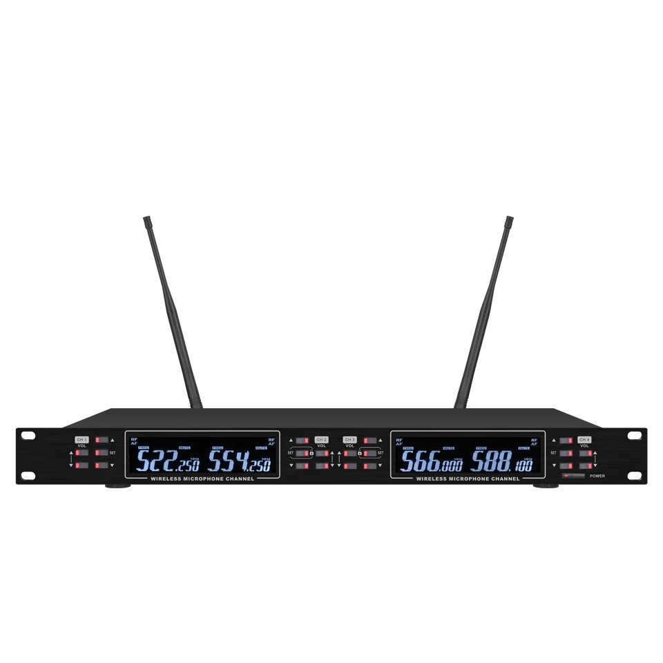 Professional UHF wireless microphone system handheld lavalier microphone home karaoke party stage wireless