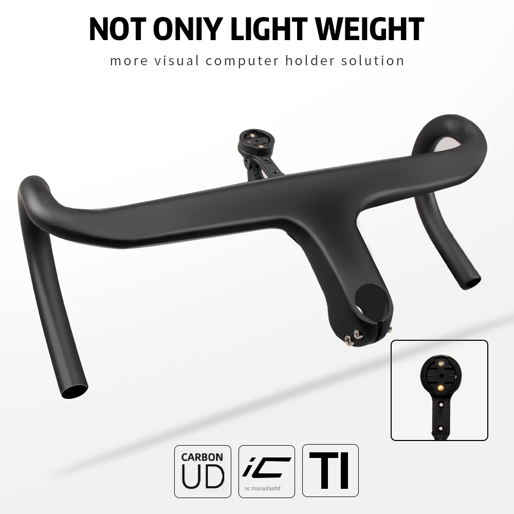 2023-Top-Quality-Full-Carbon-Road-Bicycle-Bike-Handlebar-Integrated ...