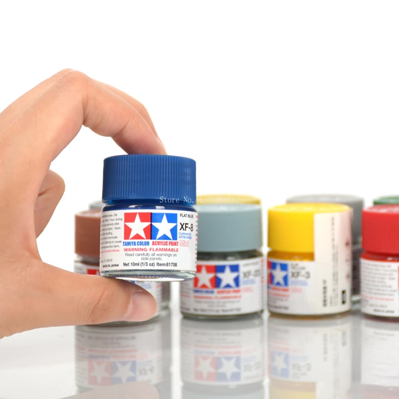 Acrylic Paint 10ml Extinction Water-based Acrylic Paint DIY Hand-made Model Children's Toy Painting Coloring Complementary Spray Material