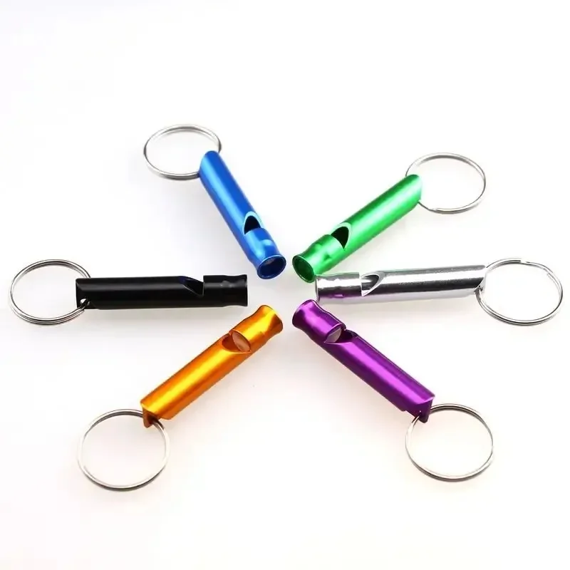 Pet Dog Training Whistle Dogs Puppy Sound Portable Flute Aluminum Alloy 3 Pcs
