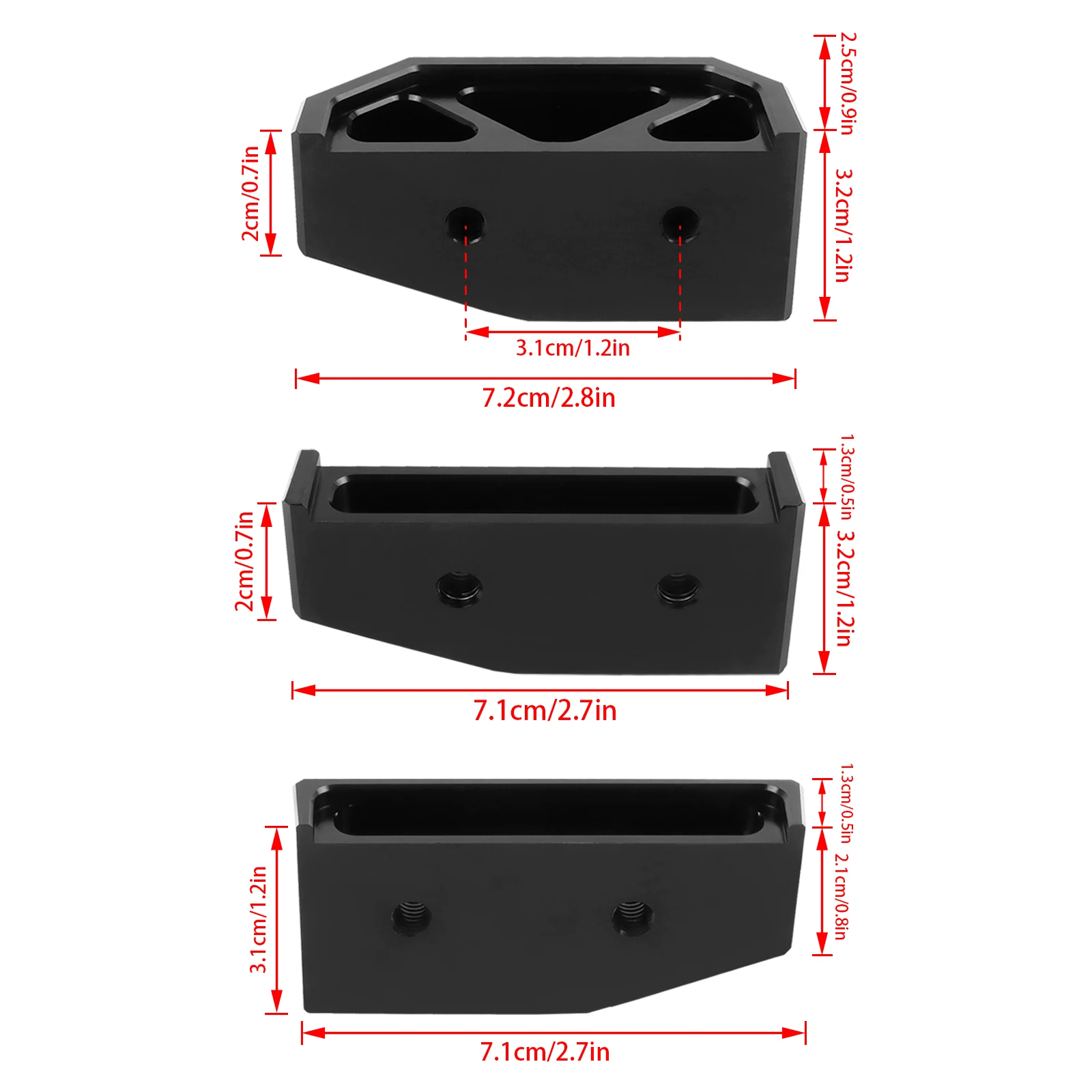 Luces De Punta De Guardabarros Ahumadas, Luces LED Delanteras Blancas Compatibles Con Harley Flhp Touring Road King Flhr Electra Glide Classic Ultra