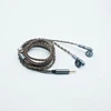 HESSIAN Ansata Pro 35ohm HiFi Audiophile Earbud Flat Earphone with 8 Strands MMCX 3.5mm Audio/2.5mm Balanced Cable 4