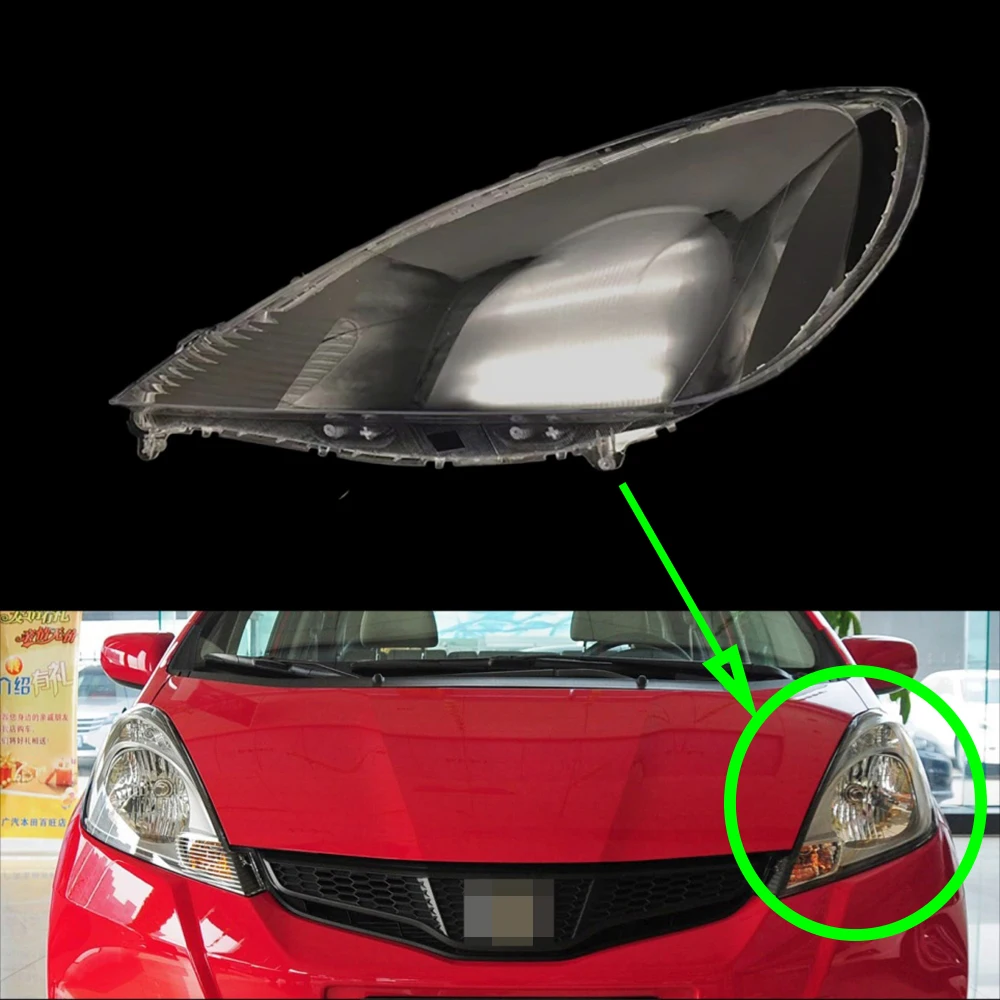 Headlamp Cover For Honda Fit Jazz Hatchback 20112013 Headlight Lens