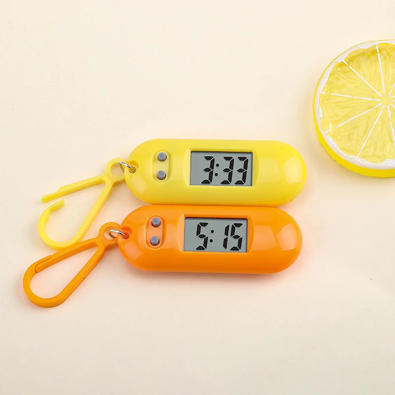 Pocket Watch Sporty LED Digital for Kids Silent LCD Display Portable Student Exam Study Desktop Clock