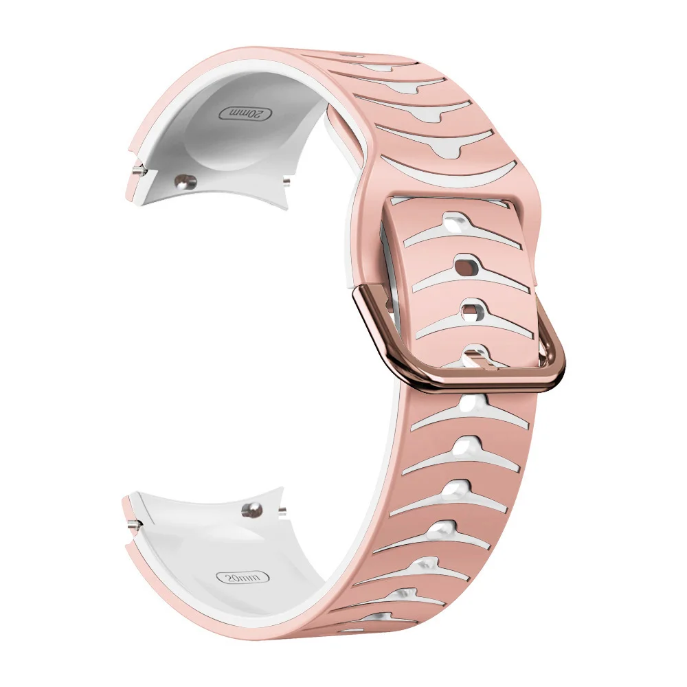 20mm Silicone Watch Band - Versatile & Comfortable Bracelet