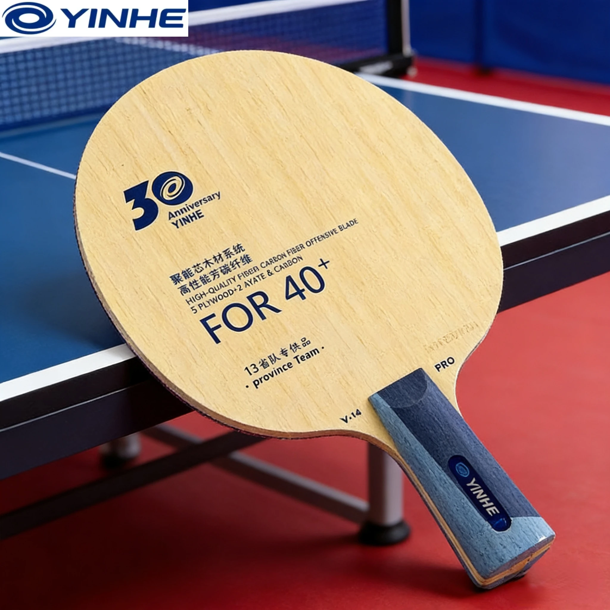 Yinhe V14 Pro lame de Tennis de Table professionnelle 5