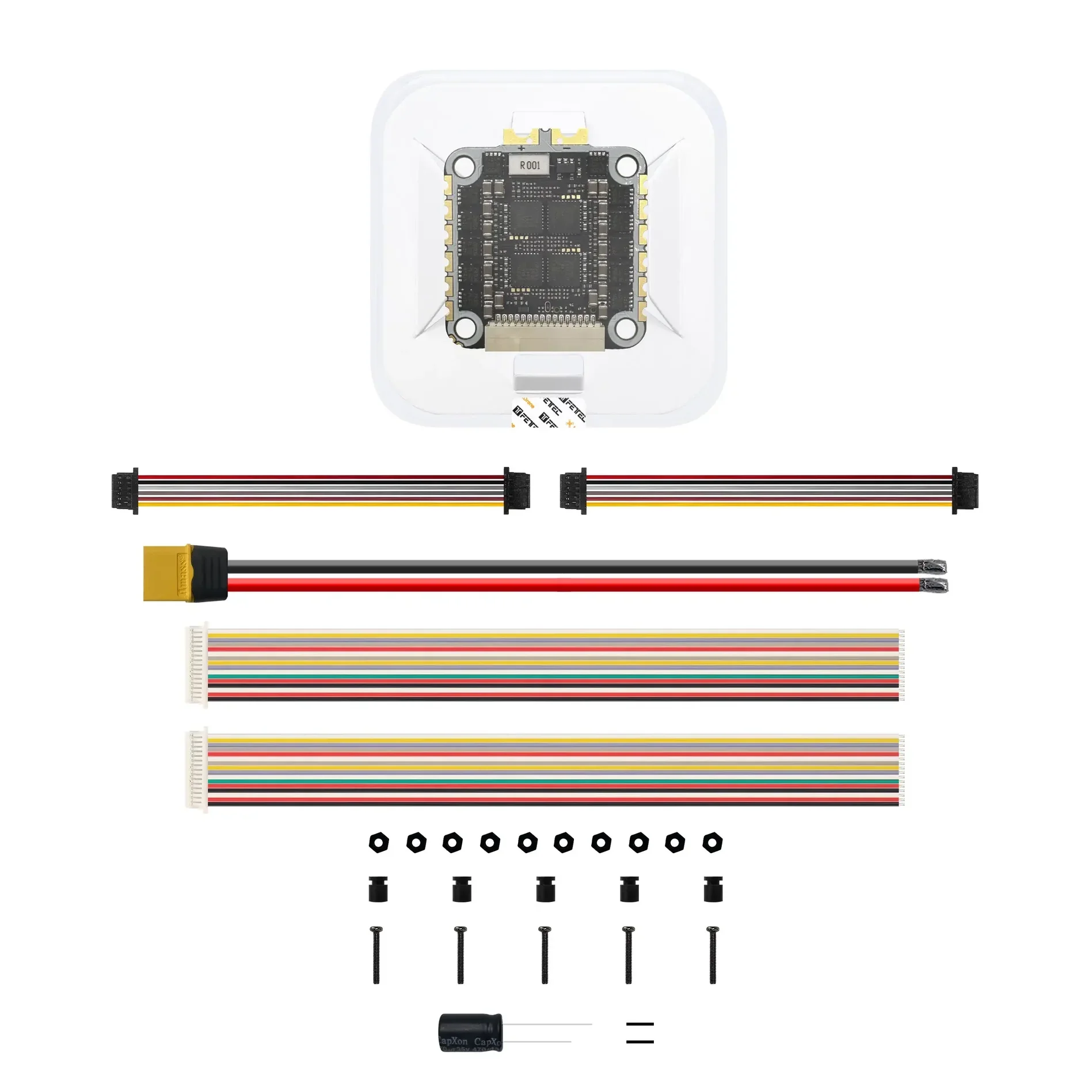NewBeeDrone Hummingbird 255 AIO 50A AT32F435 Contrôleur de Vol FPV 3-6S