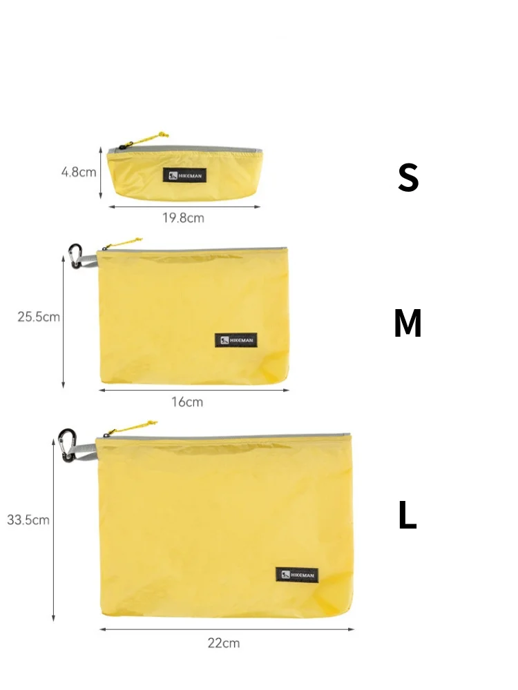 Outdoor Portable Lightweight Waterproof Storage Bag Camping Sundries Storage Bag 20D Silicone Coated Fabric 6