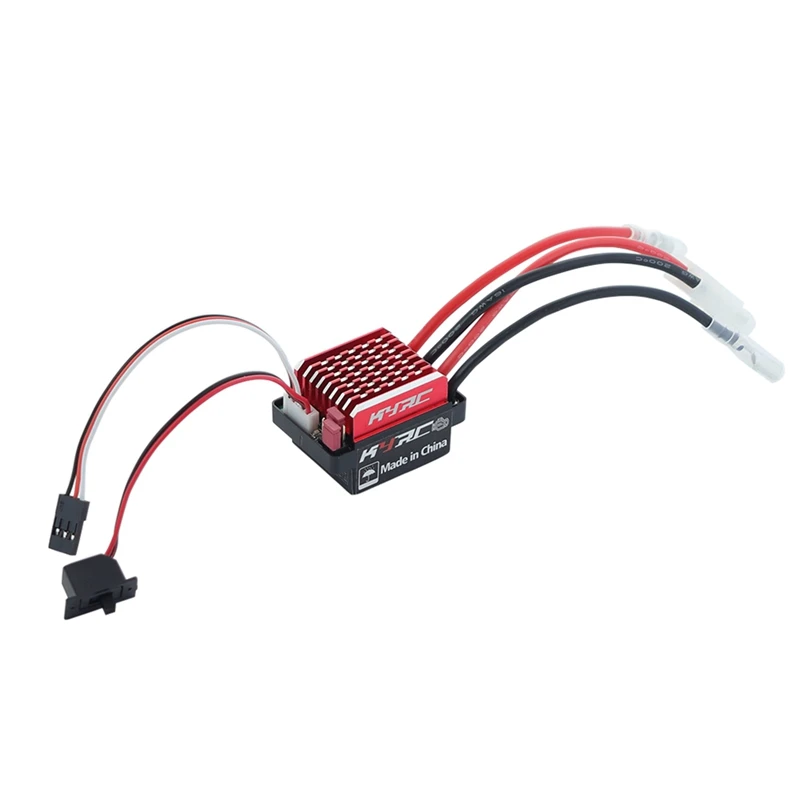 

3X 1060 60A Waterproof Brushed ESC Speed Controller Forward Brake And Reverse Brake For 1/10 RC Crawler Axial Scx10 Trx4