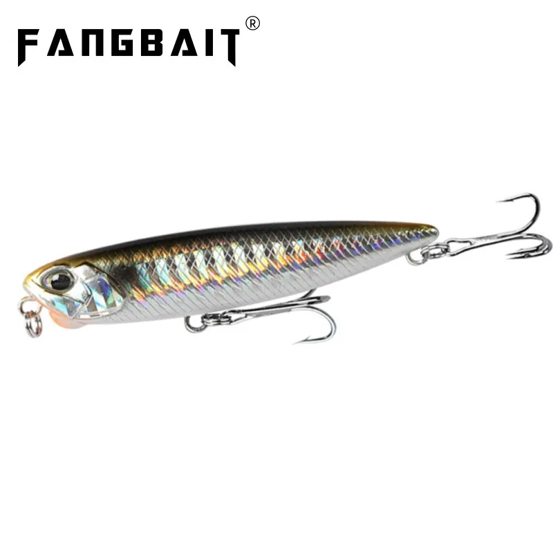 

Fangbait reals pencil 65mm 5.4g 100mm 14g Topwater Fishing Lures Walking Baits Leurre de Surface Floating Stickbait Wobblers