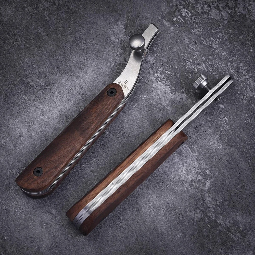 Adjustable Edge Creaser Scriber Groover DIY Handmade Leathercraft Stitch Line Pressing Tools Stainless Steel Nattools leather tools,leather craft tools,leather craft tool