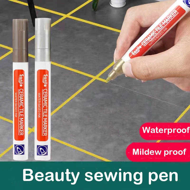 Tile Marker Repair Wall Pen Waterproof  Waterproof Grout Tile Marker  Repair - White - Aliexpress
