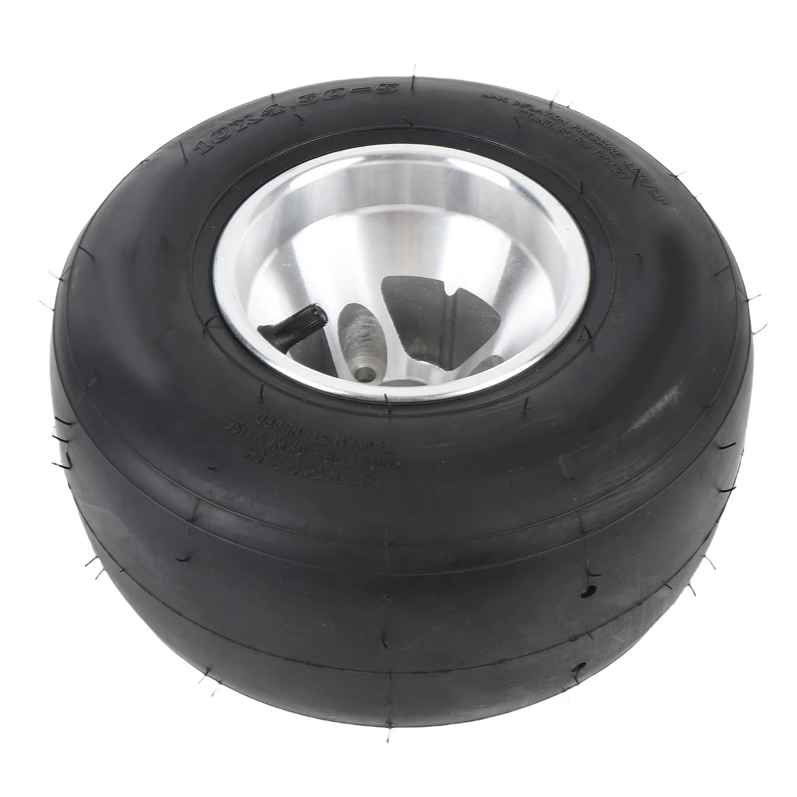 10x4.50-5 Wheel Tire Puncture Proof Long Lasting Enhanced Traction UTV Tire 4PR Tubeless for Go Kart for Drift Trike Lawn Mower
