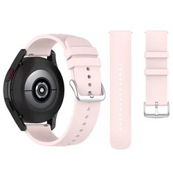 Silicone Smartwatch Band - Versatile 20mm/22mm Sports Strap for POLAR Grit X Pro (Light Pink)
