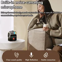 Smart Touch Screen Bluetooth Speaker Mini Portable Audio Player Wireless Handsfree Call MP3 Music Box Support TF Play APP Contro 3