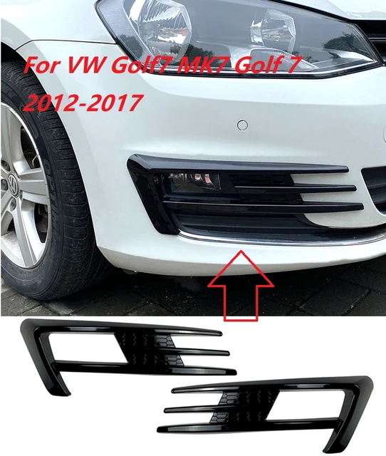 For VW Golf 7 MK7 Golf7 Front Bumper Lip Spoiler Car Fog Lamp