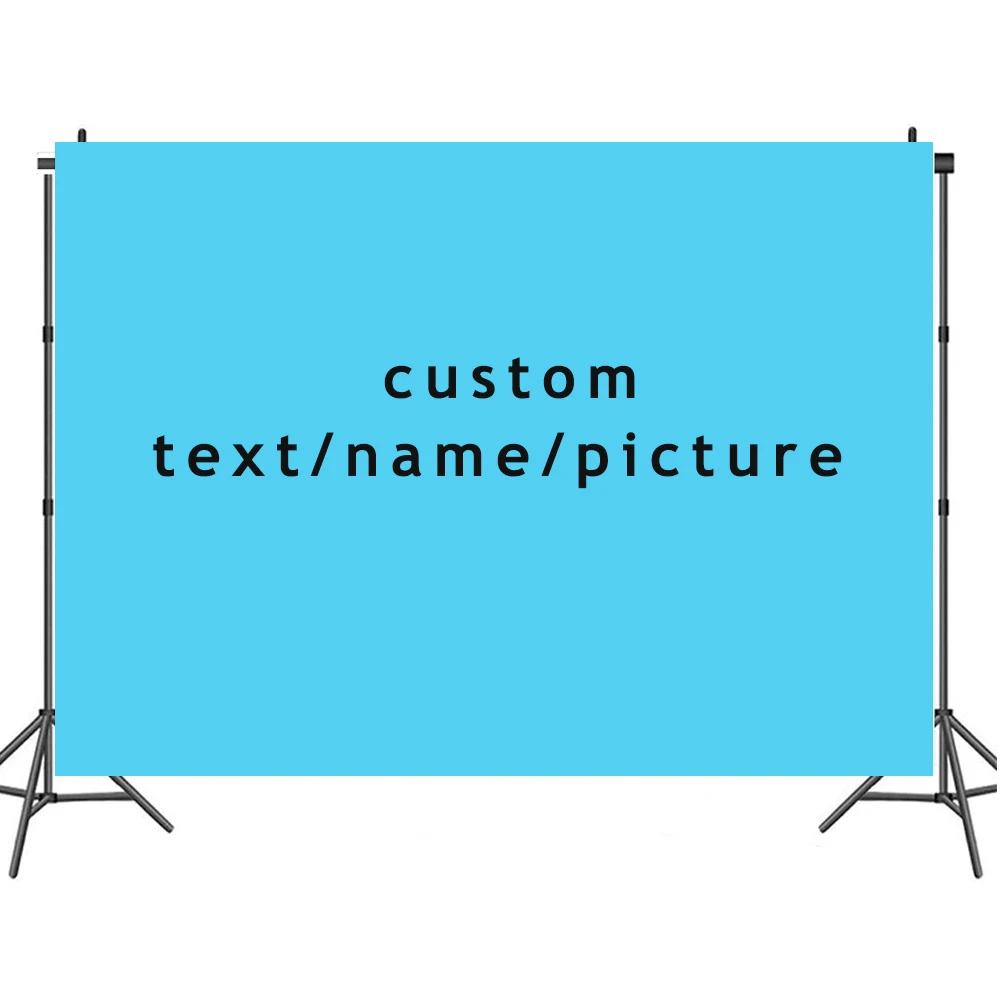 Пользовательский фон DIY имя картина текст День Рождения фотография Фон СТЕНА