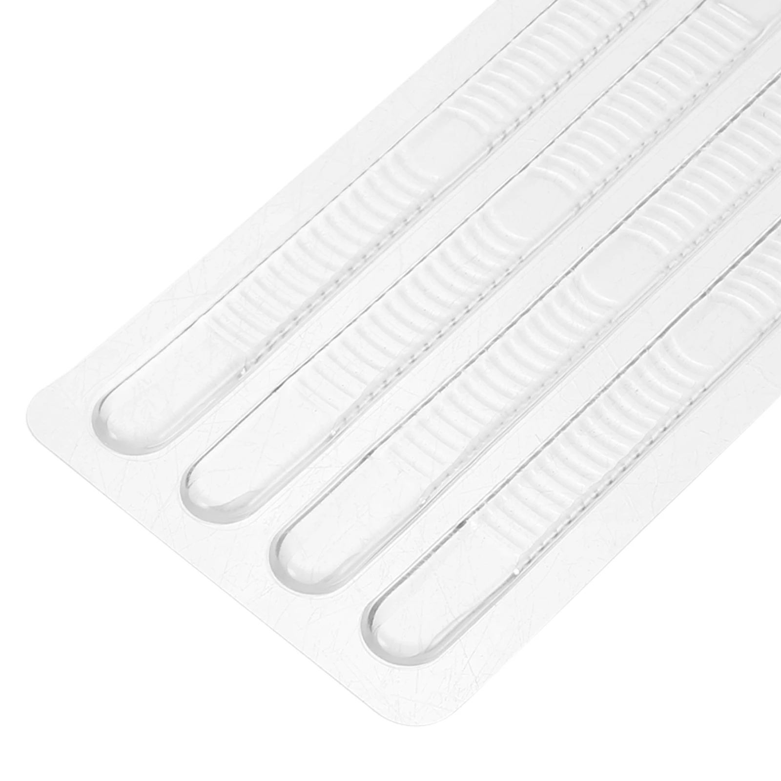 16Pcs Silicone Anti-Slip High Heel Sole Pads Gel Back Heel Pad Shockproof Cushion Outdoor Strip Anti Wear Foot Patch On The