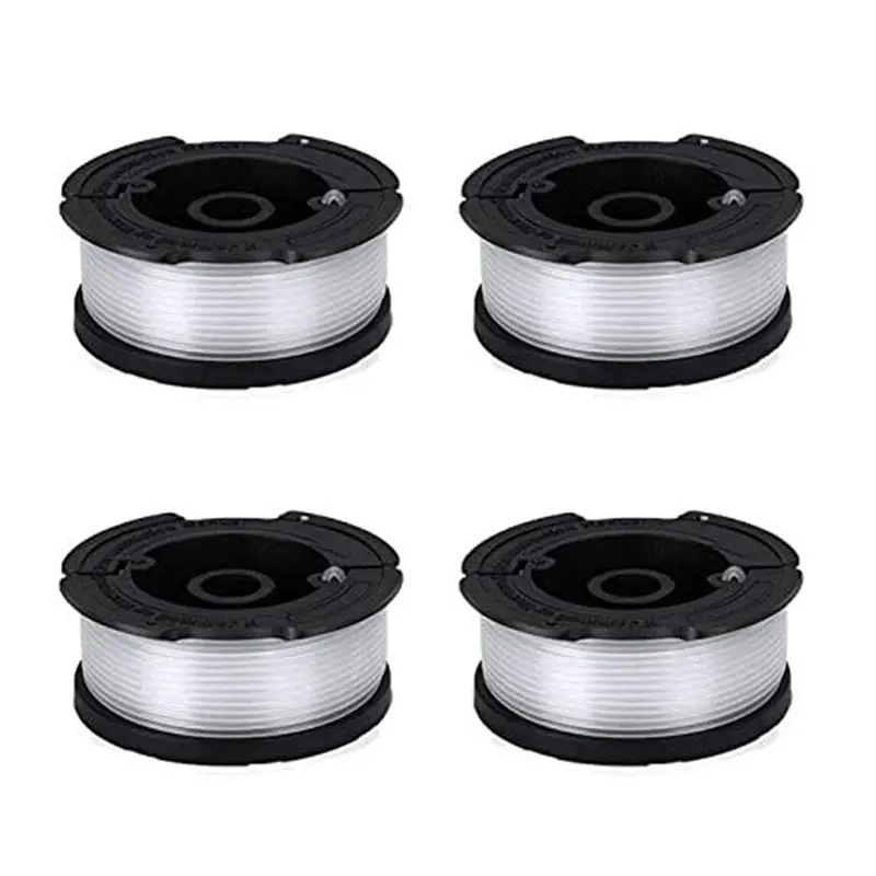 12 Pcs 라인 스트링 트리머 다기능 오토피드 잡초 트리머 블랙+데커 AF-100-3ZP-AT36용 교체 스풀