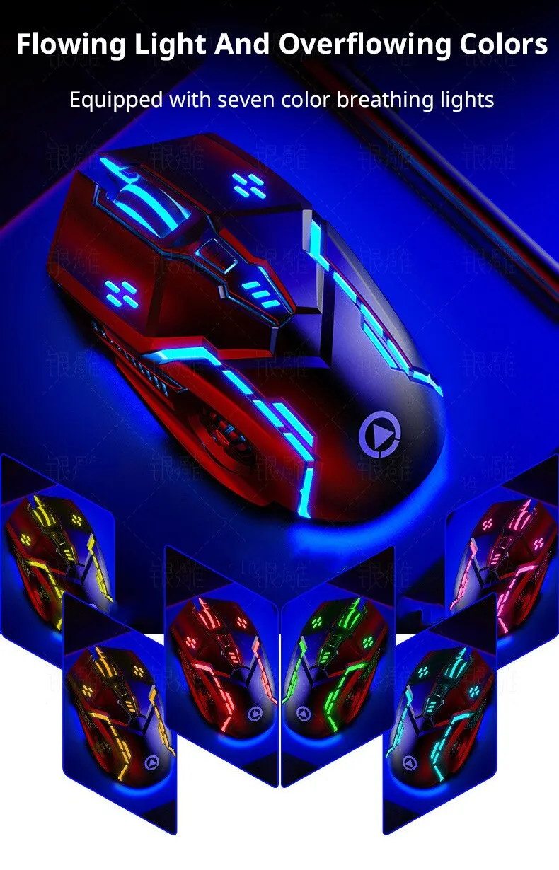  Gaming Mouse Wired 