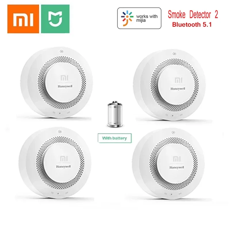 Xiaomi Smoke Detector Honeywell Gas Sensor Alarm Monitoring Fire