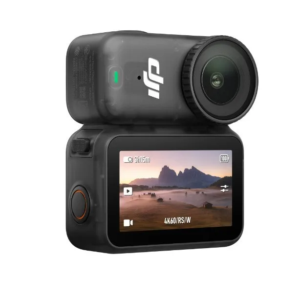 DJI 오즈모 나노 포켓 짐벌 카메라 4K 울트라 HD 핸드헬드 흔들림 방지 미니 브이로그 카메라 (여행 및 야외 촬영용)