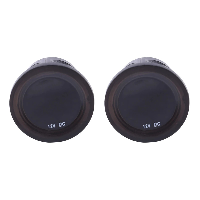 

2X DC12V RD Digital Voltmeter Three Wires Vehicles Motorcycles Boat Cars Voltage Panel Meter LED Display Color