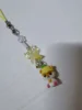 Cute Corocorokuririn Campanula Flower Bell Bead Strap Keyring Mascot Keychain Keyholder Mobile Phone Chain Bag Pendant Toy Gifts 4