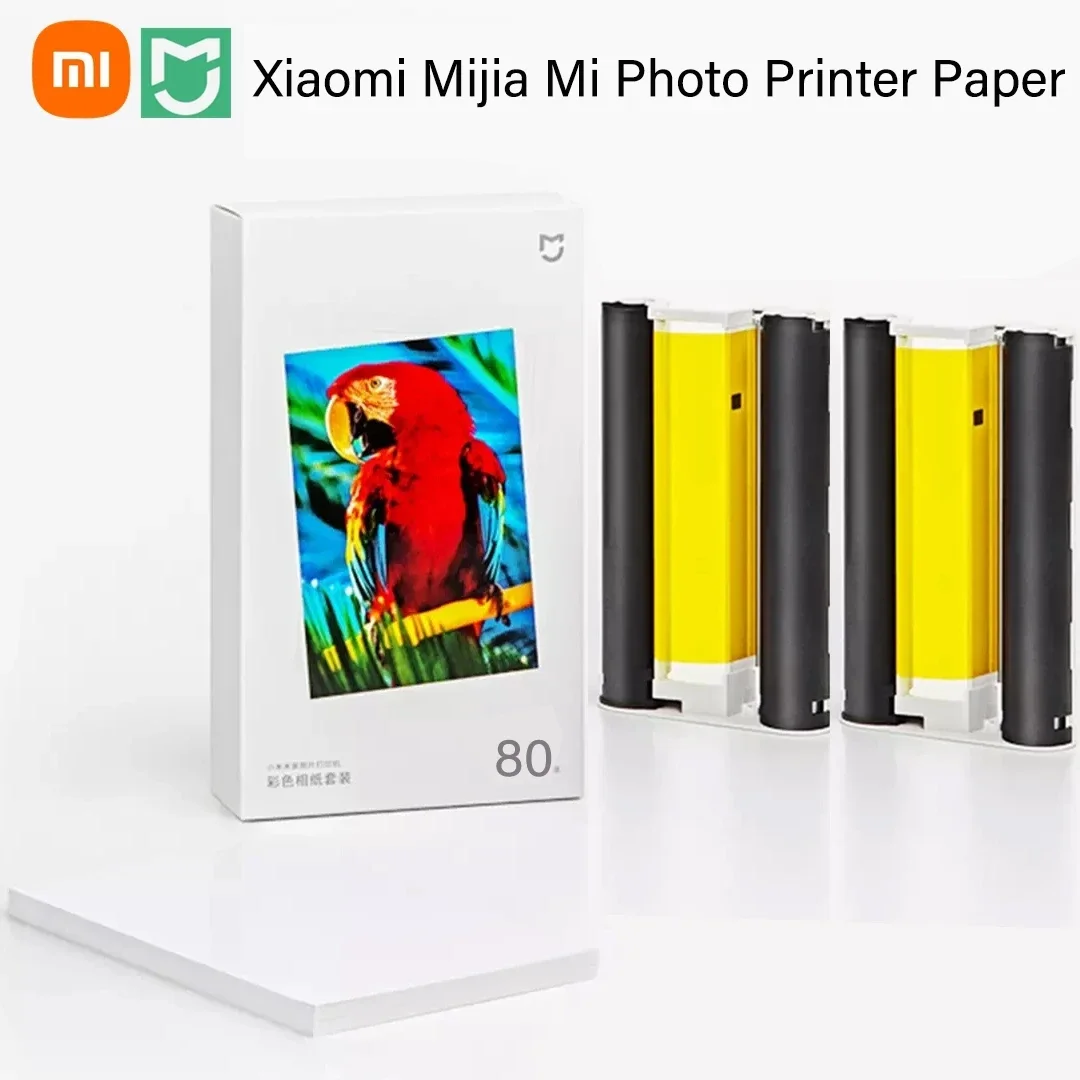 Xiaomi Mijia Photo Paper 6inch Xiaomi Mijia Photo Printer Paper Imaging Supplies Printing Photographic Color Coated photo print paper