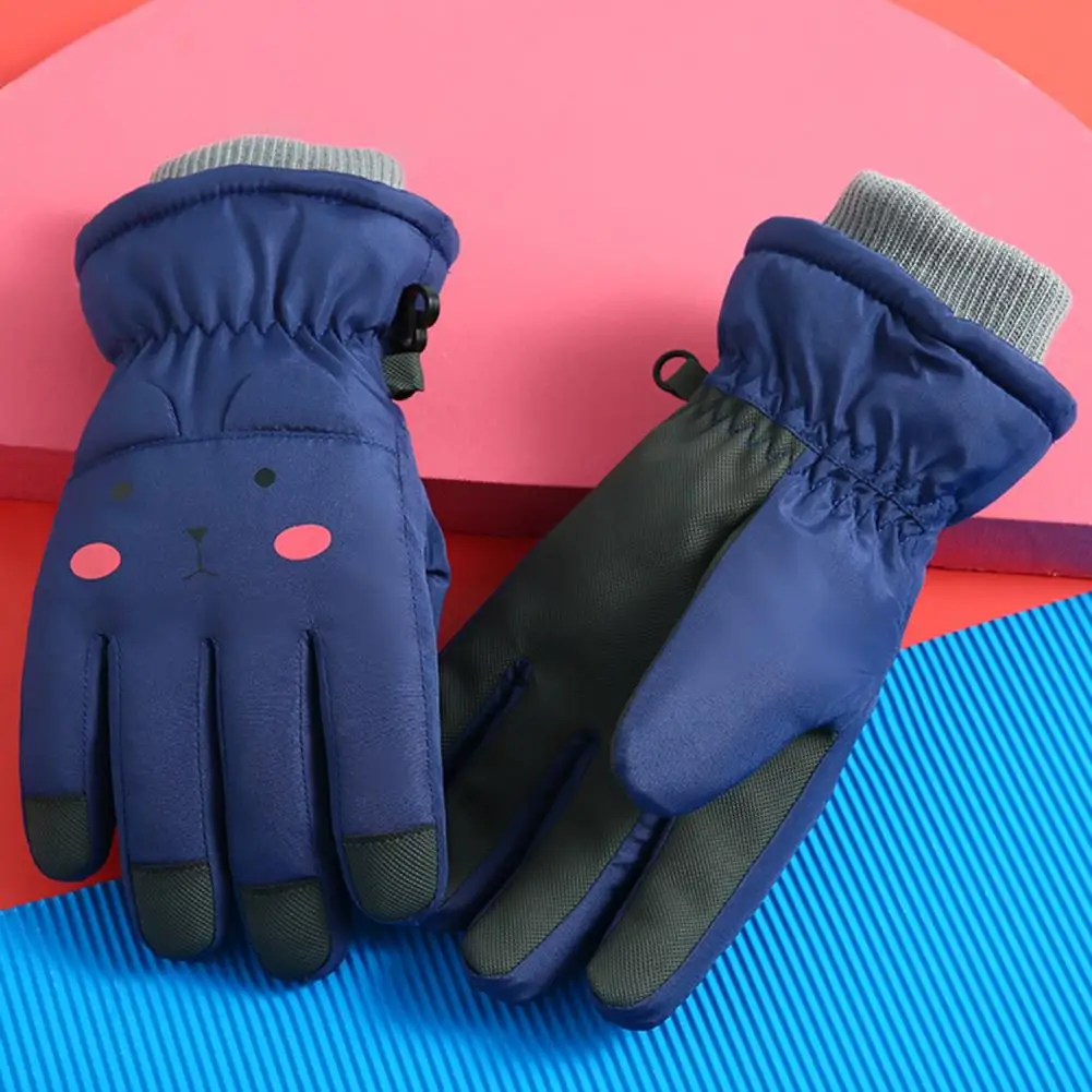 Kinder Touch Control Warme Winter Skifahren Handschuhe Ski