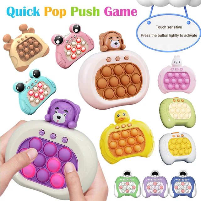 Puzzle Pop-It Fidget Bubble Game Machine Sensory Fidget Toys for